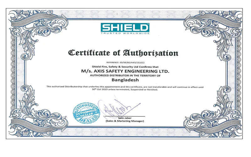 As the certified supplier of SHIELD fire safety products in Bangladesh