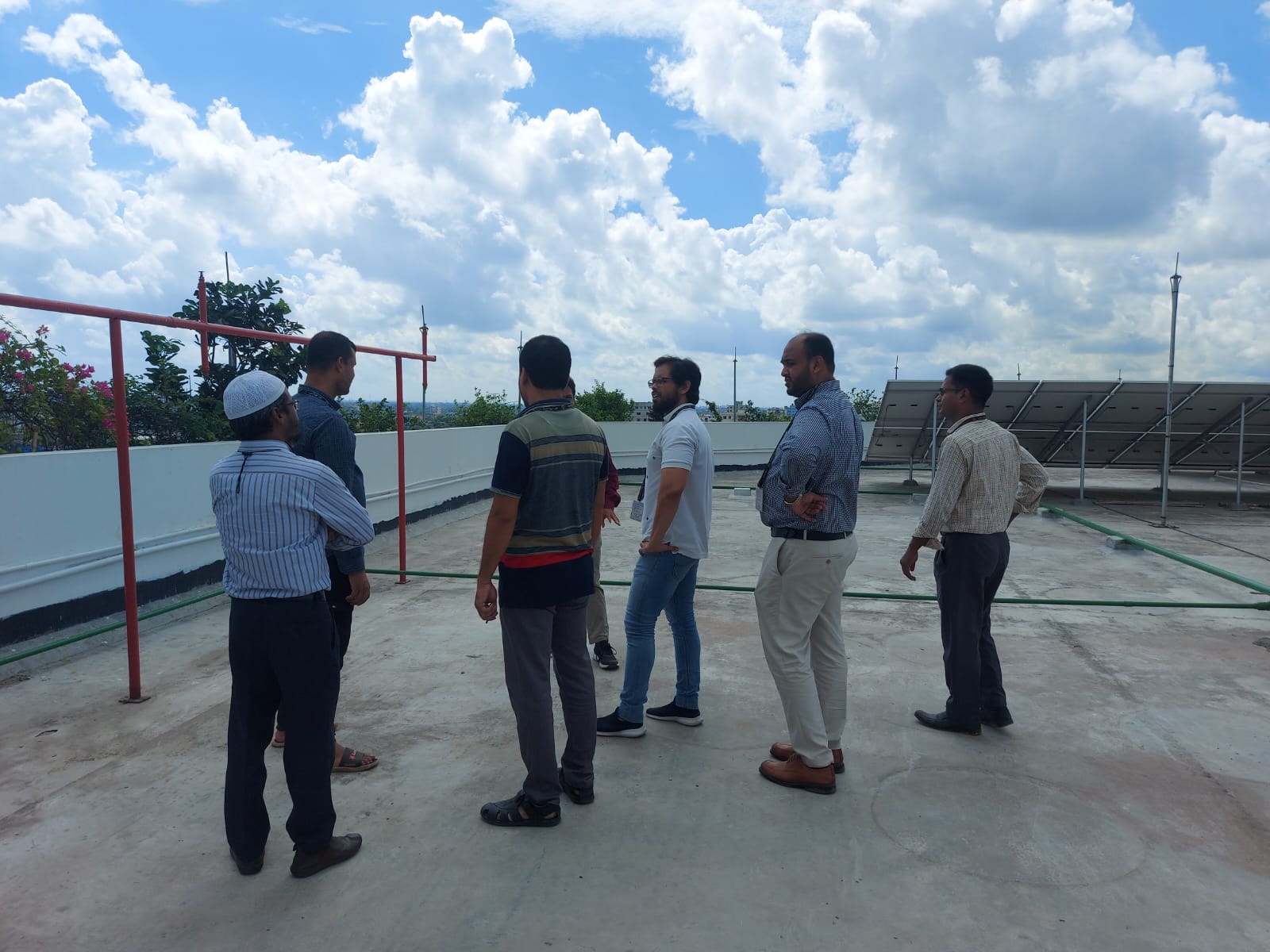 Chairman Sir with Client